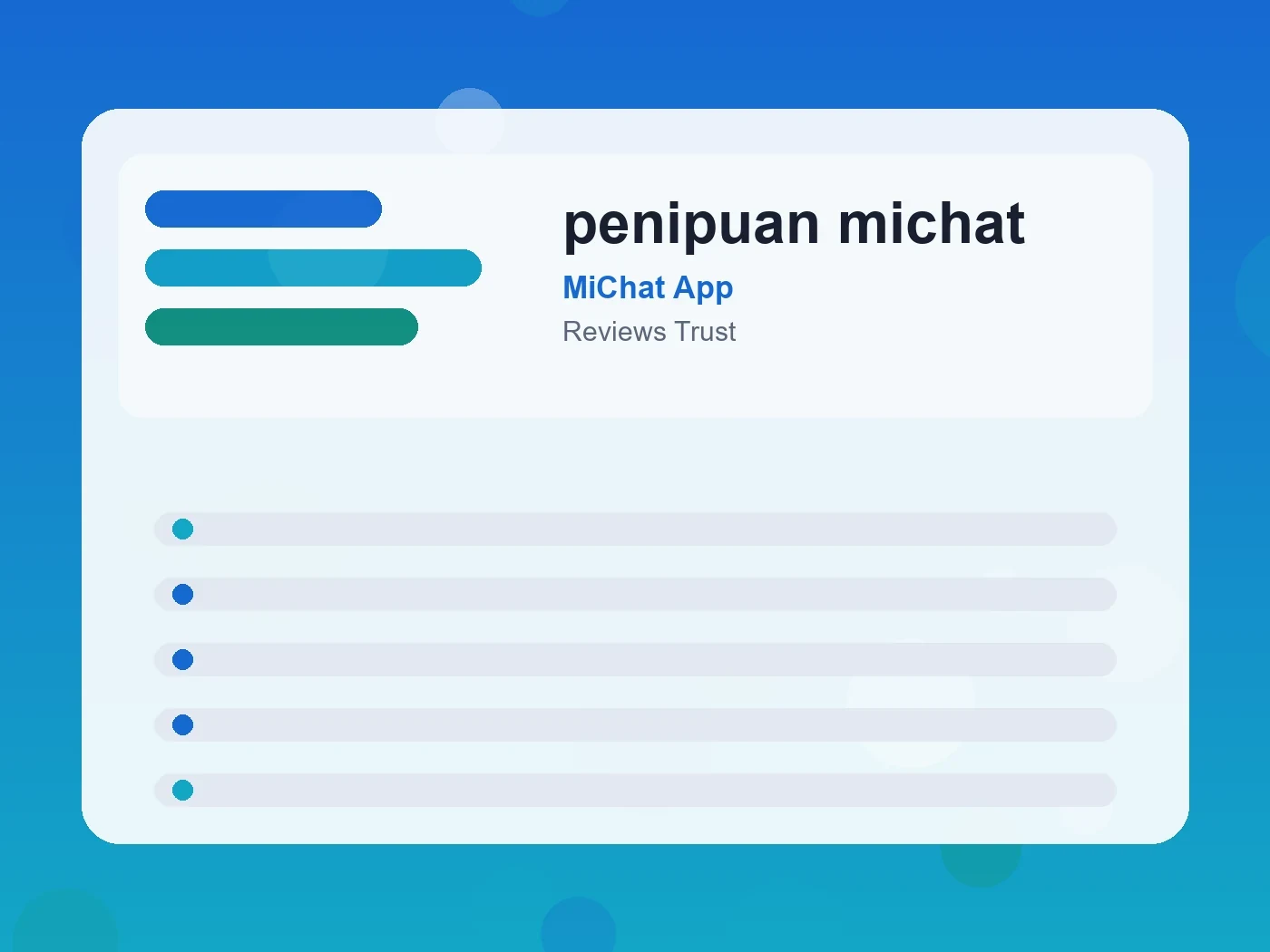 MiChat App penipuan michat guide visual